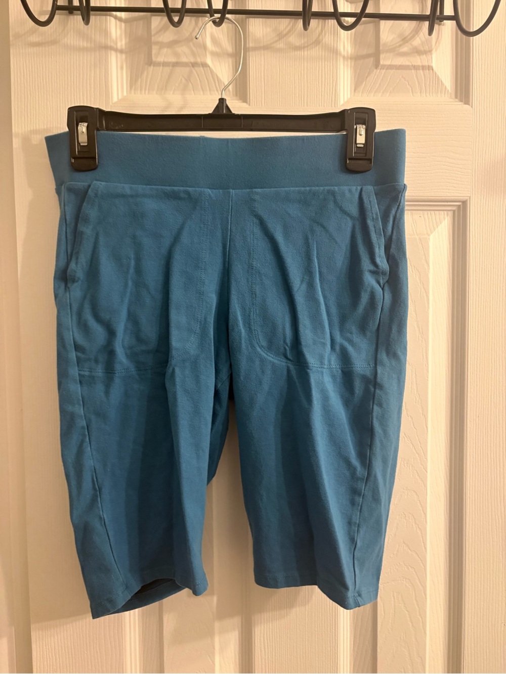 torrid Blue Teal High-Rise Bike Shorts